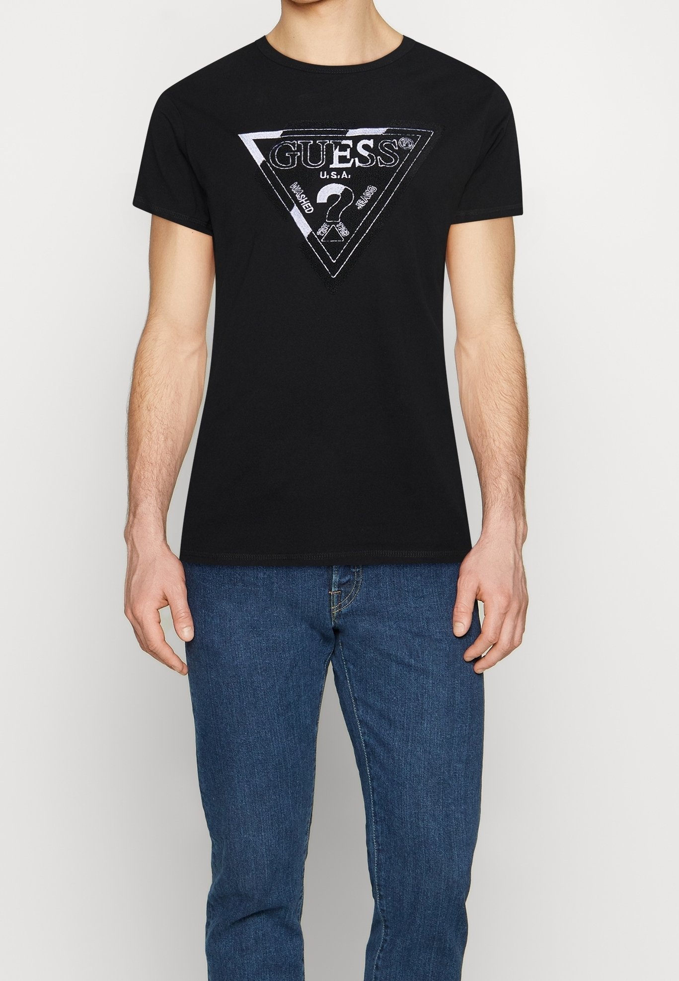 T-shirt Guess Print - noir