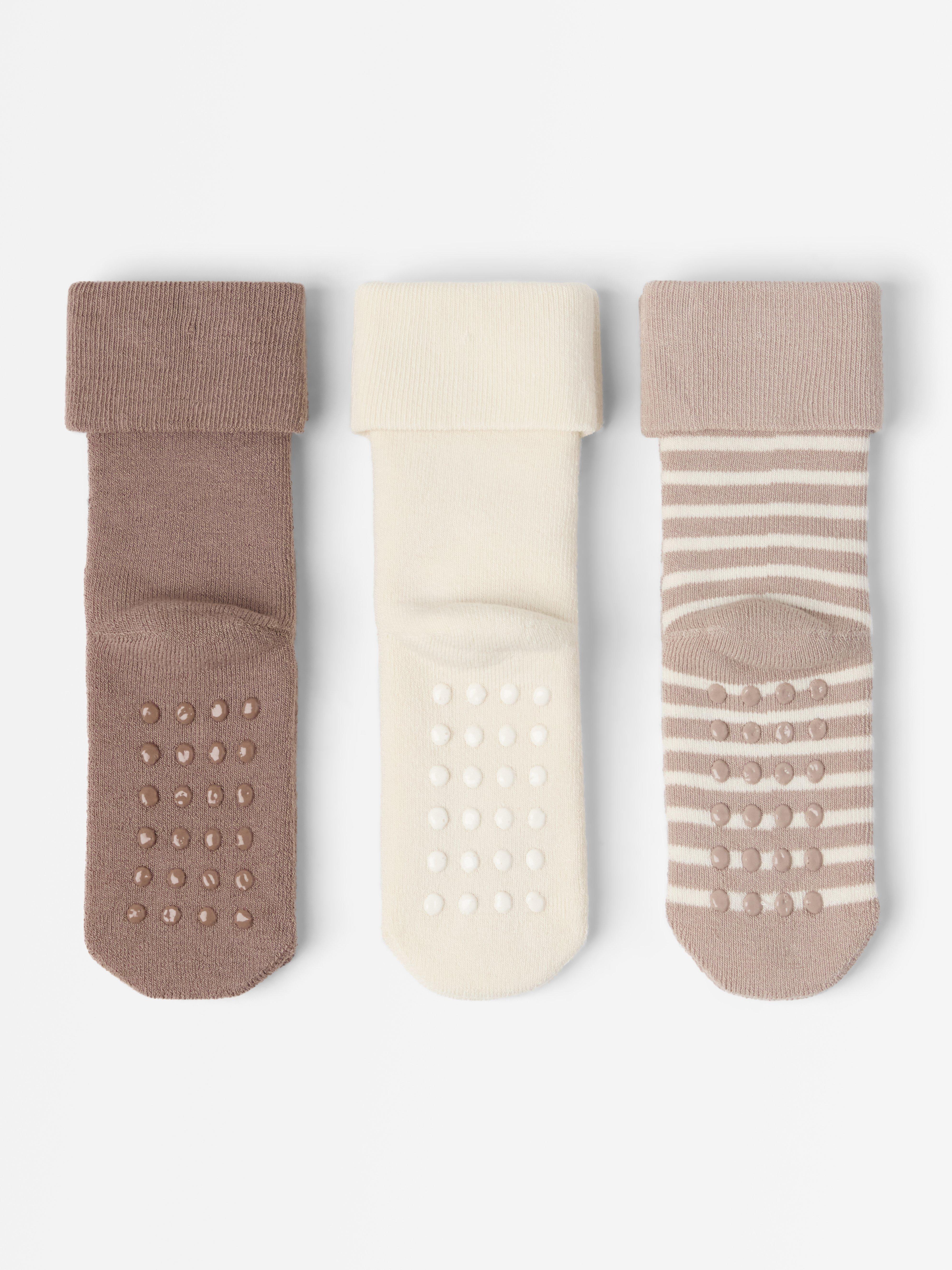 Balení 3 kusů Strumpor Dusty Beige
