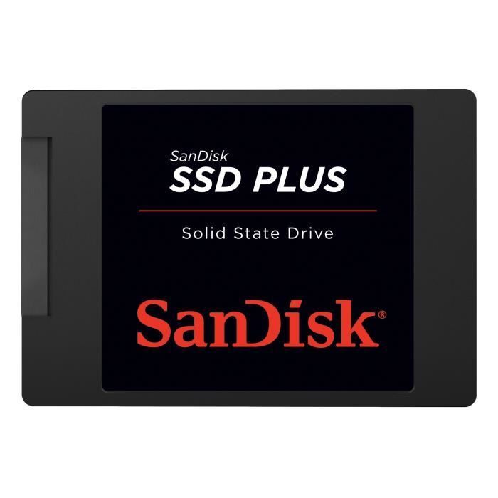 Disque SSD interne Sandisk PLUS 480GB - 2.5