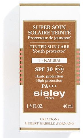 Tónovaný opaľovací krém Super Soin Solaire Visage SPF 30 Ochrana tváre