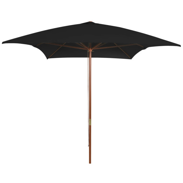 Parasol ogrodowy Czarny  vidaXL