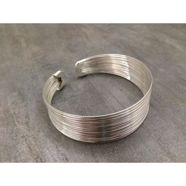 Women's Silver Bangle Bracelet II