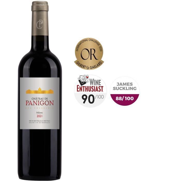 Château de Panigon 2021 Médoc Cru Bourgeois - Vin rouge de Bordeaux x6