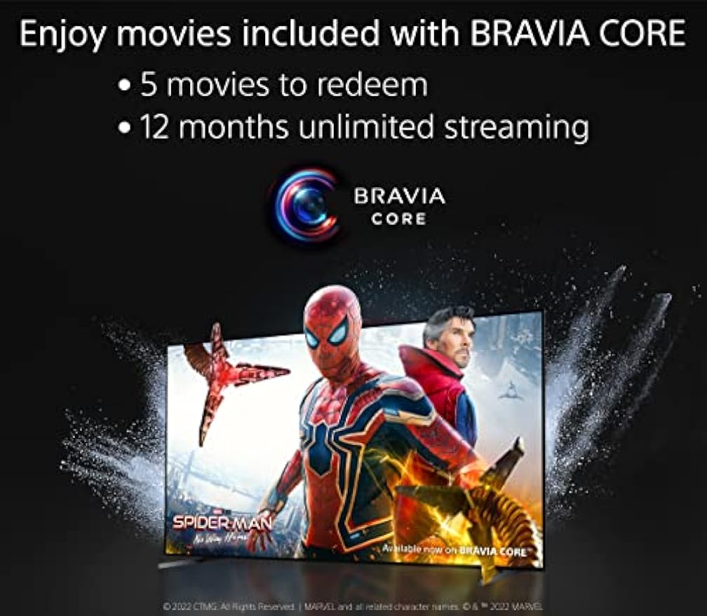 Sony 65 Zoll 4K Ultra HD TV X95K Serie: BRAVIA XR Mini LED Smart Google TV mit Dolby Vision HDR und exklusiven Funktionen für die PlayStation® 5 XR65X95K – Modell 2022