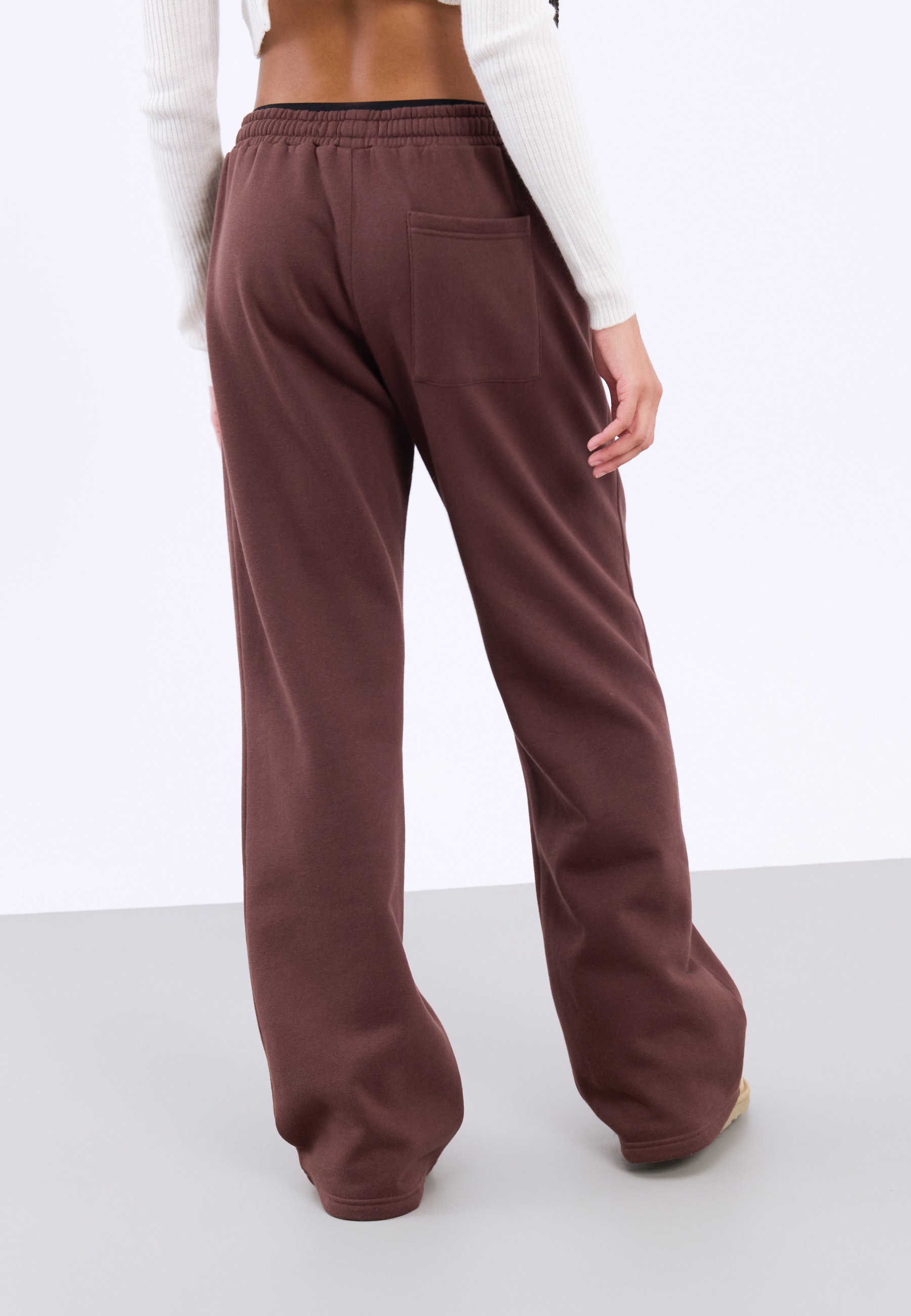 YOURTURN UNISEX - Trainingsbroek - diep mahonie