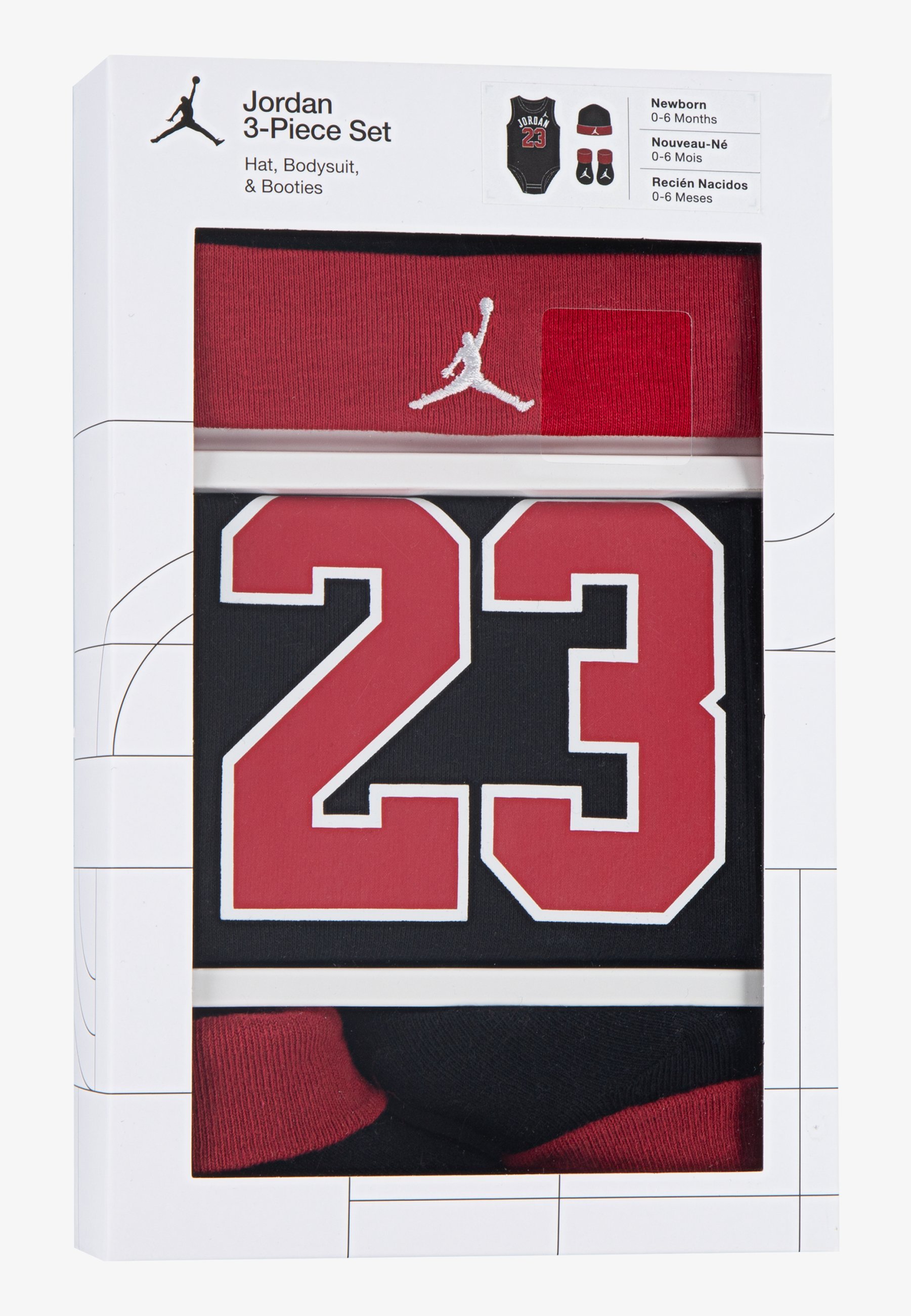 Jordan UNISEX SET - Babycadeaus - zwart
