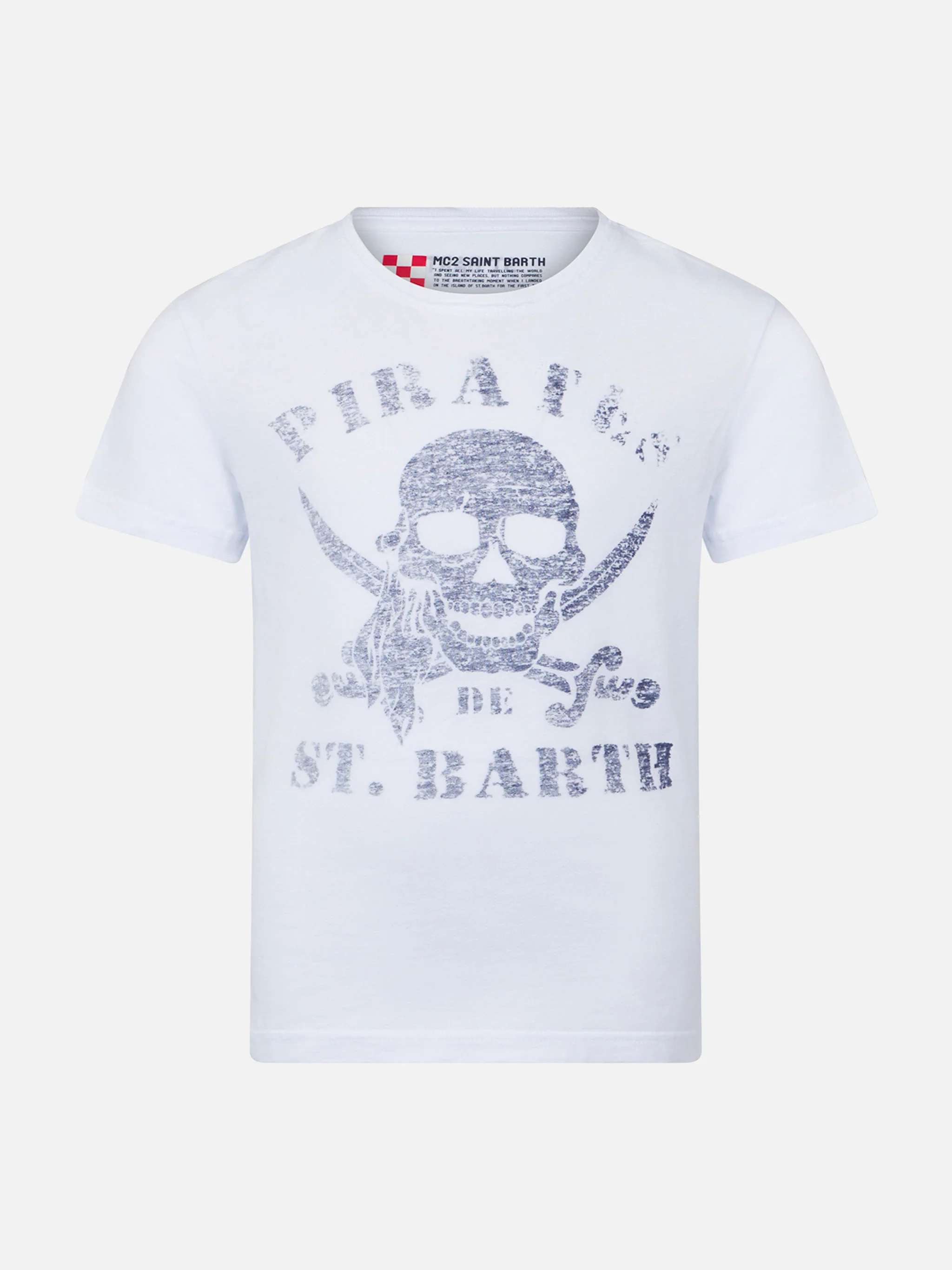 Kinder-T-shirt met piratenprint
