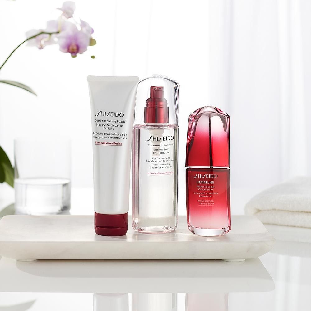 Shiseido losion za lice, emolijensi i balansirajući losion, hranjivi losion, obogaćen emolijensima – 150 ml