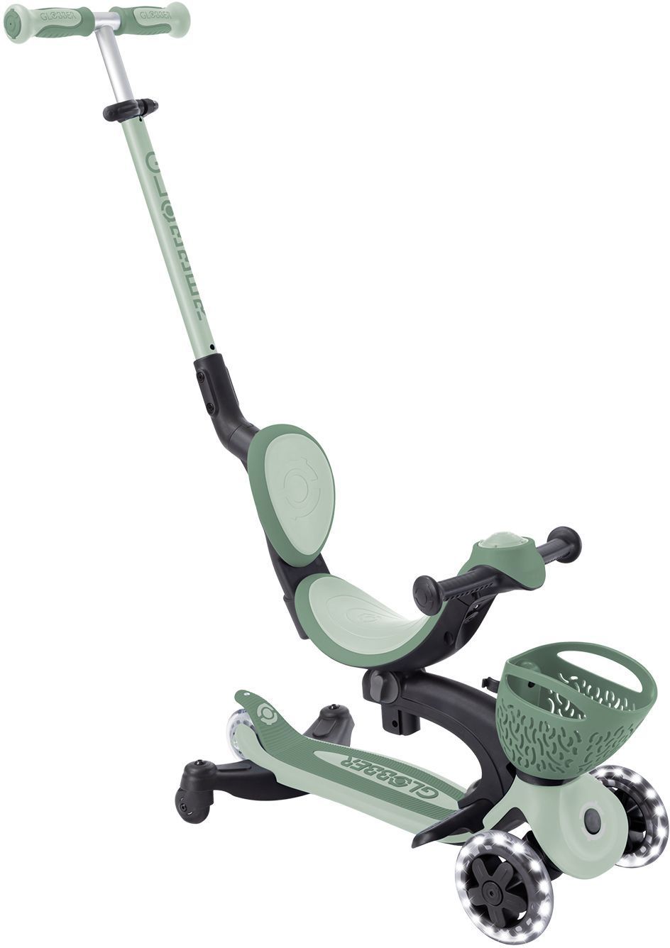 Monopattino convertibile GLOBBER GO UP BABY LIGHT 360° - Salvia