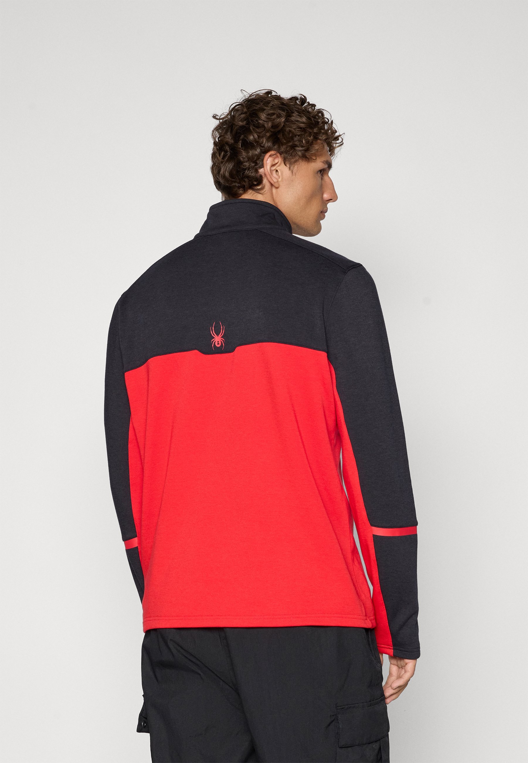 Sweat-shirt Spyder SPEED 1/2 ZIP - rouge