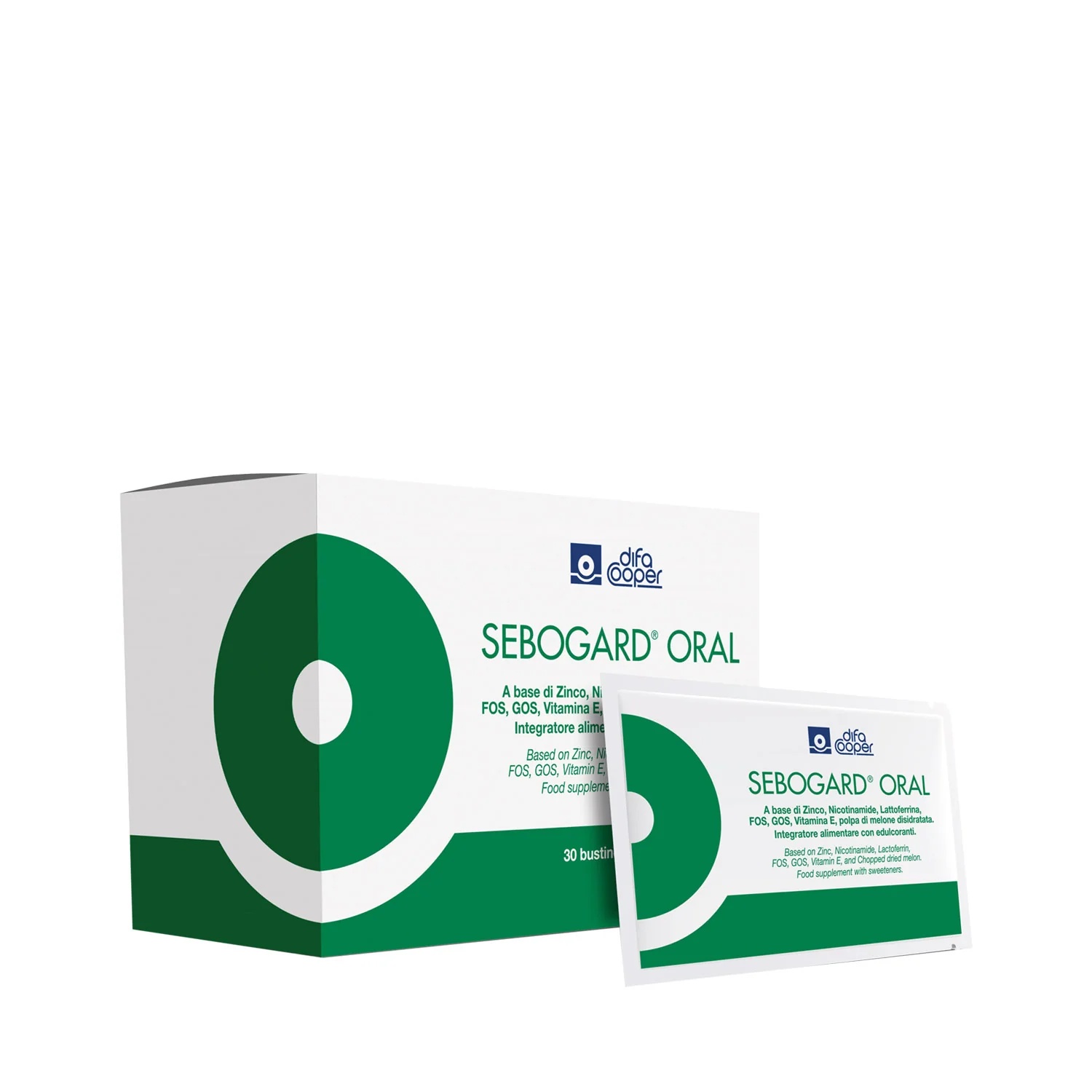 Voedingssupplement tegen acne: CANTABRIA LABS DIFA COOPER Sebogard Oral 30Bust