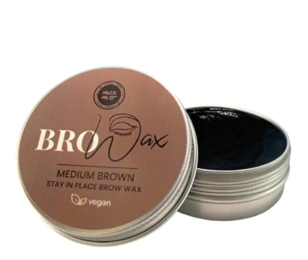 Mexmo -Wosk do stylizacji brwi jasny brąz 30ml