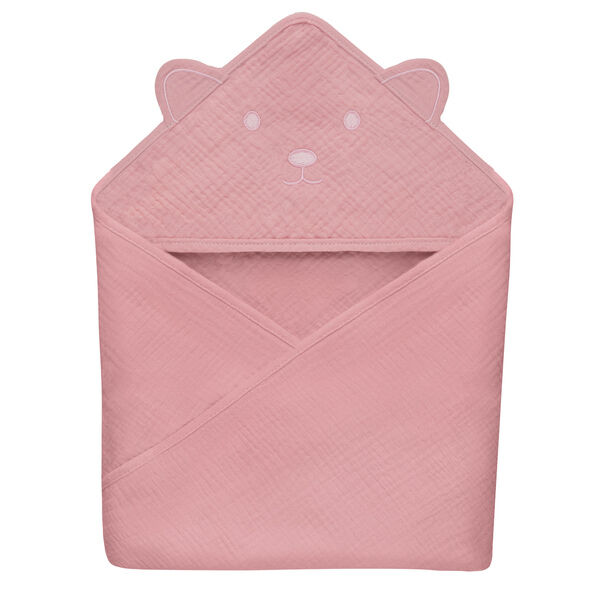 Toalha com capuz Lionelo Muslin