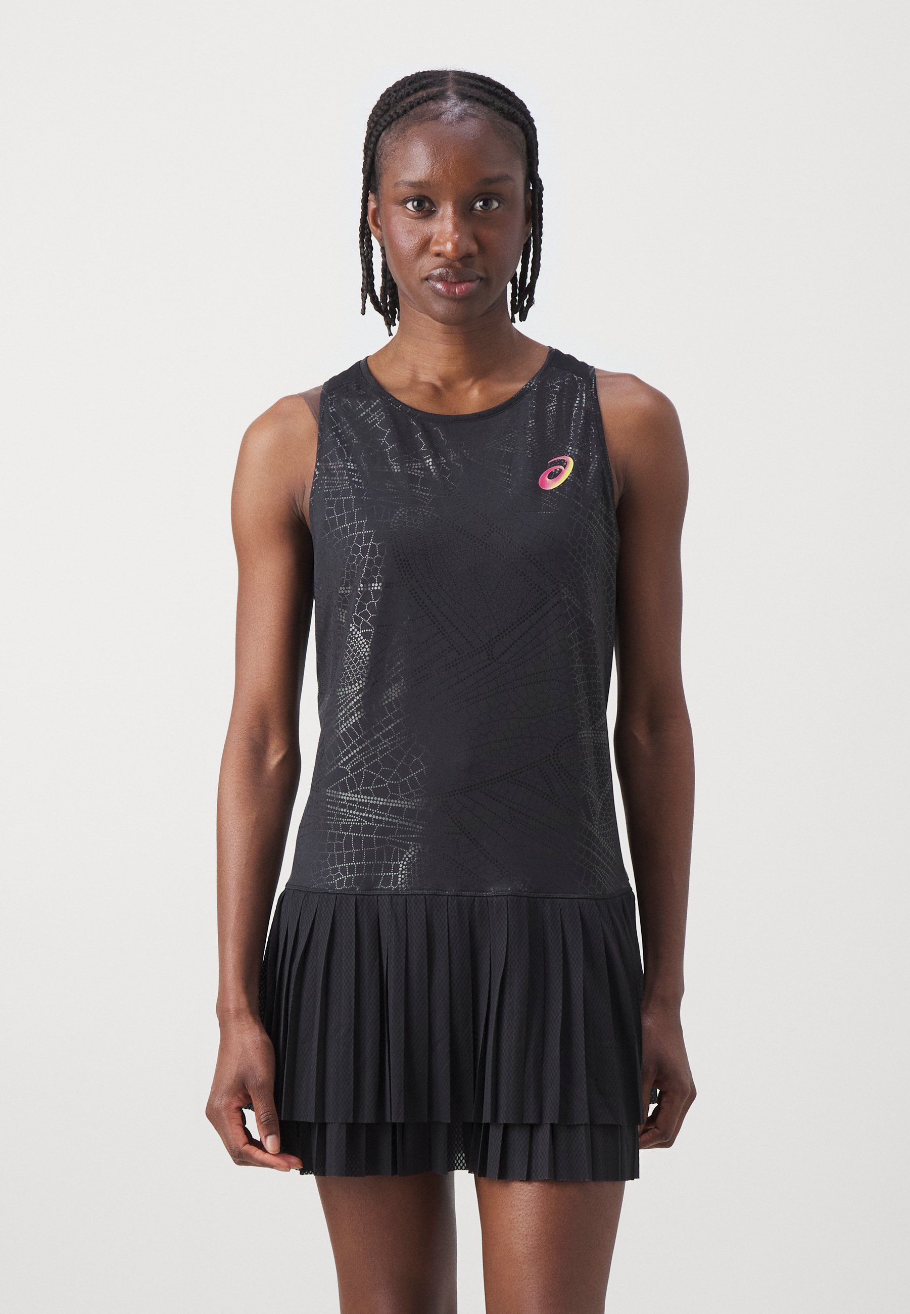 ASICS MATCH CAPSULE DRESS SET - Sportkleid - Performance Schwarz
