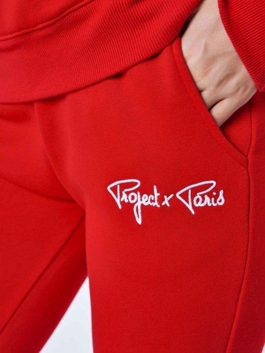 Jogging femme - Project X Paris - Essentials - Rouge - Manches longues - Multisport