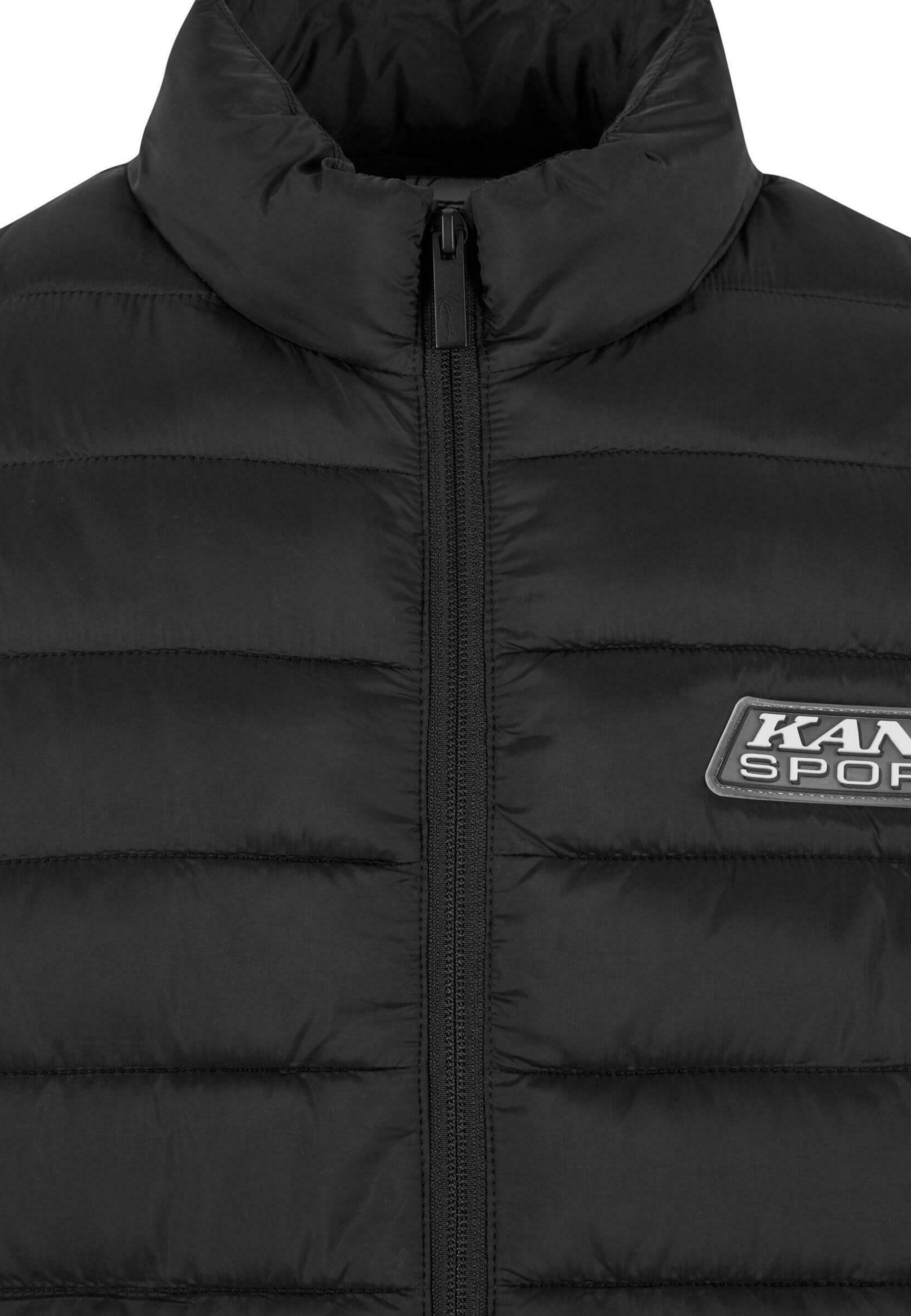Karl Kani PATCH PUFFER - Winterjas - zwart