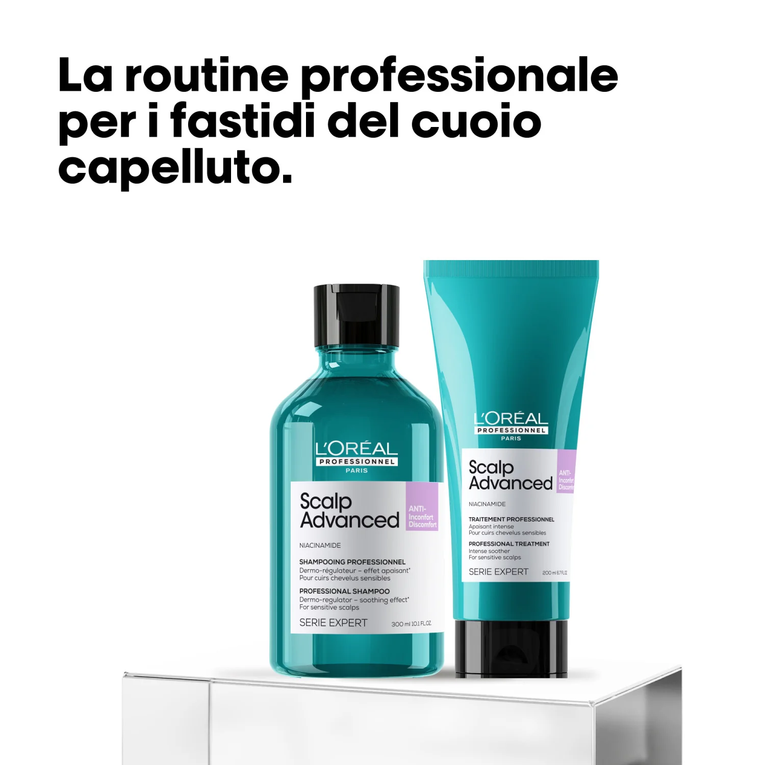 SERIE EXPERT New Cofanetto Natale Scalp Advanced Anti-Discomfort Duo - Cofanetti per Capelli