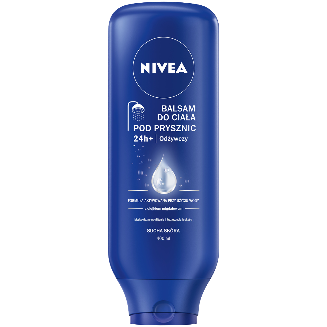 Nivea sprchový tělový balzám pro suchou pokožku 400ml vyživující