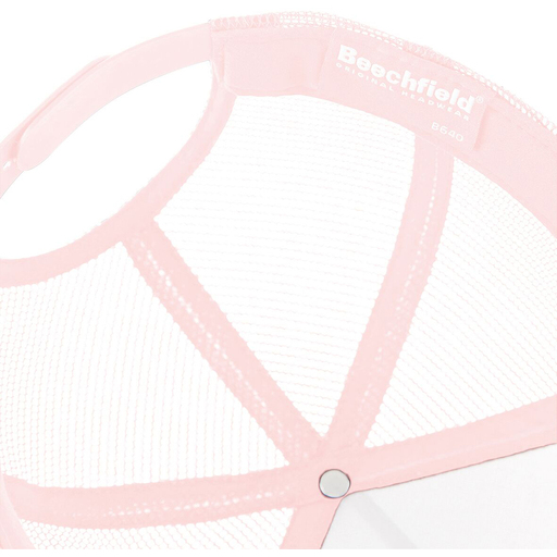 Casquette/visière Beechfield taille moyenne, respirante, en maille abeille