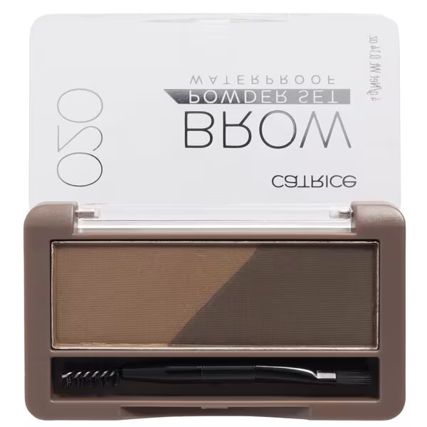 Catrice 020 pelnu brūns uzacu pūdera komplekts ūdensizturīgs<br>4g