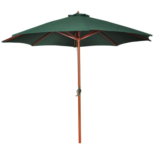 Parasol ogrodowy Zielony  vidaXL