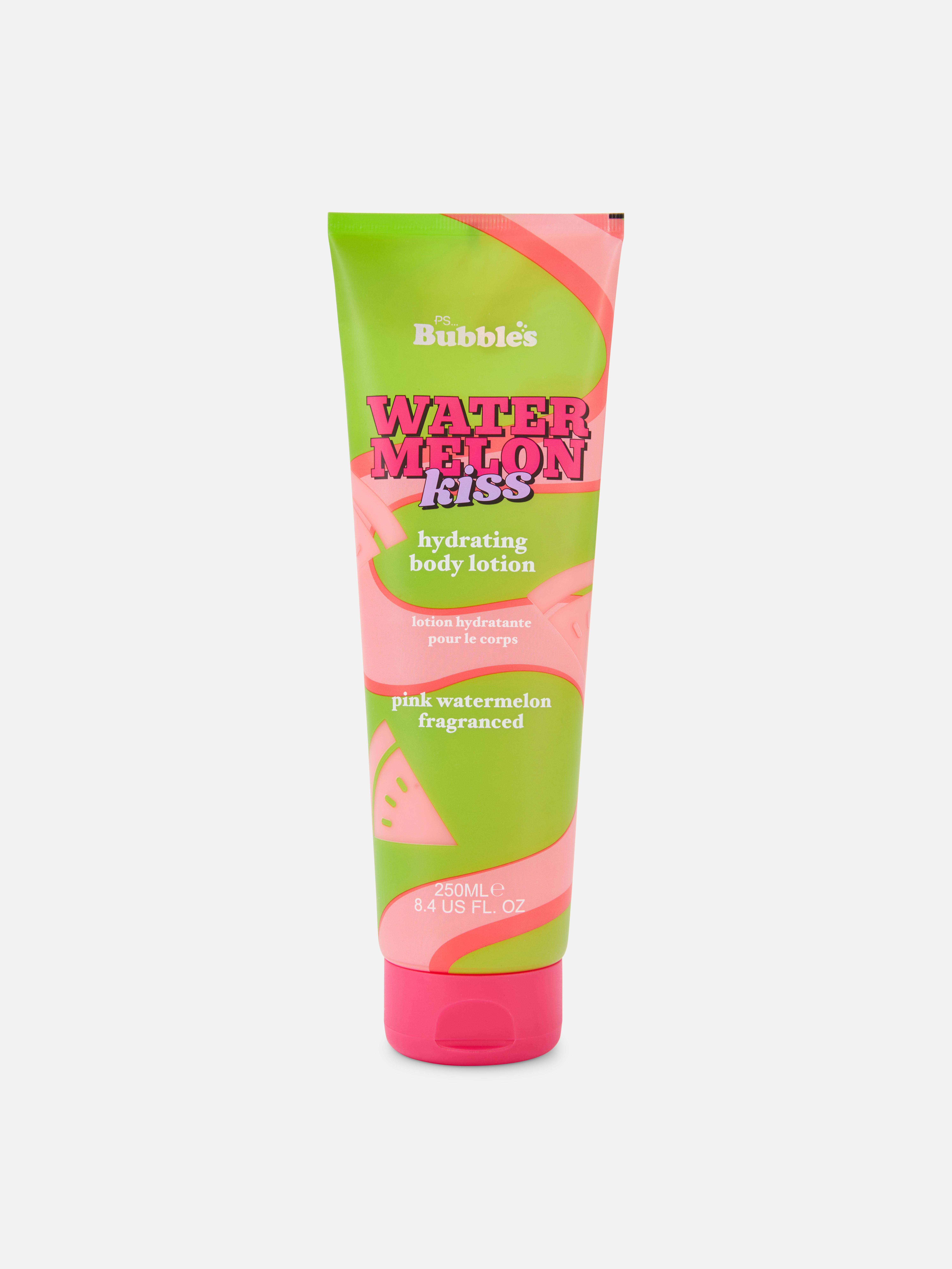 PS... PS... Bubbles Hidratează-ți pielea cu această cremă hidratantă cu parfum de pepene verde