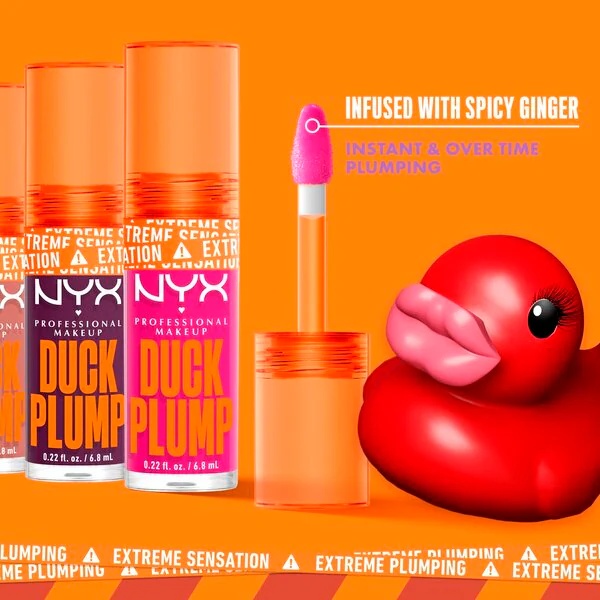 NYX Professional Makeup 01 Clearly Spicy Duck Plump Extreme Sensation sjajilo za usne 6,8 ml