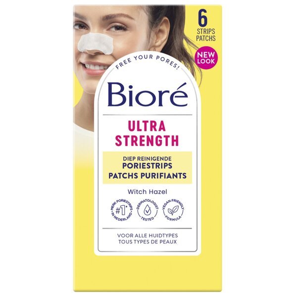 Bioré Ultra Deep Cleansing Pore Strips<br>6 komada - Neugodna koža