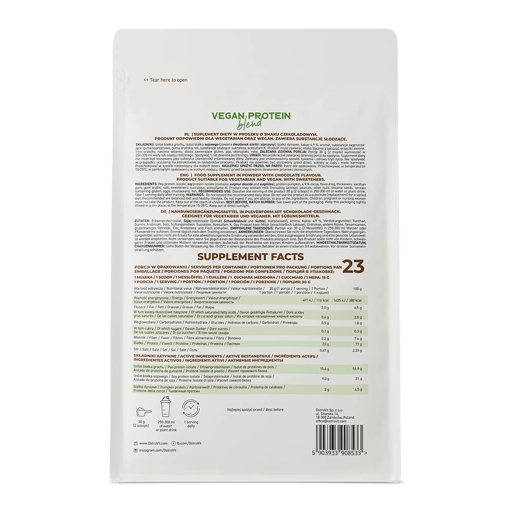 Amestec de proteine vegane OstroVit
