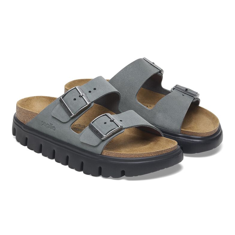 Arizona Pelle scamosciata - Basalt Gray/ Black Basalt Gray/ Black