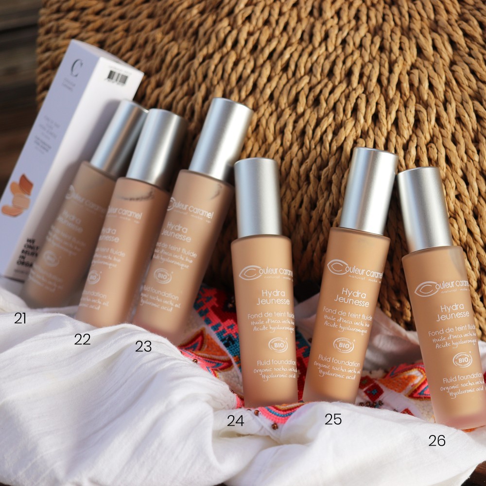 COULEUR CARAMEL Fond de teint fluide Hydra Jeunesse