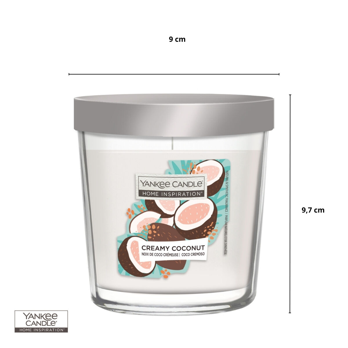 Yankee Candle Home Inspiration krēmīgais kokosrieksts