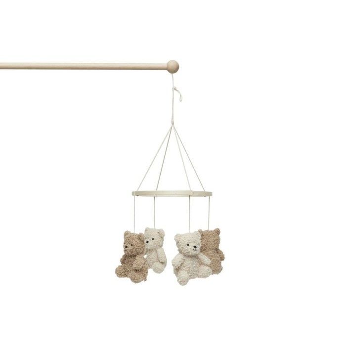 Mobile Bébé Teddy Bear - Naturel/Biscuit