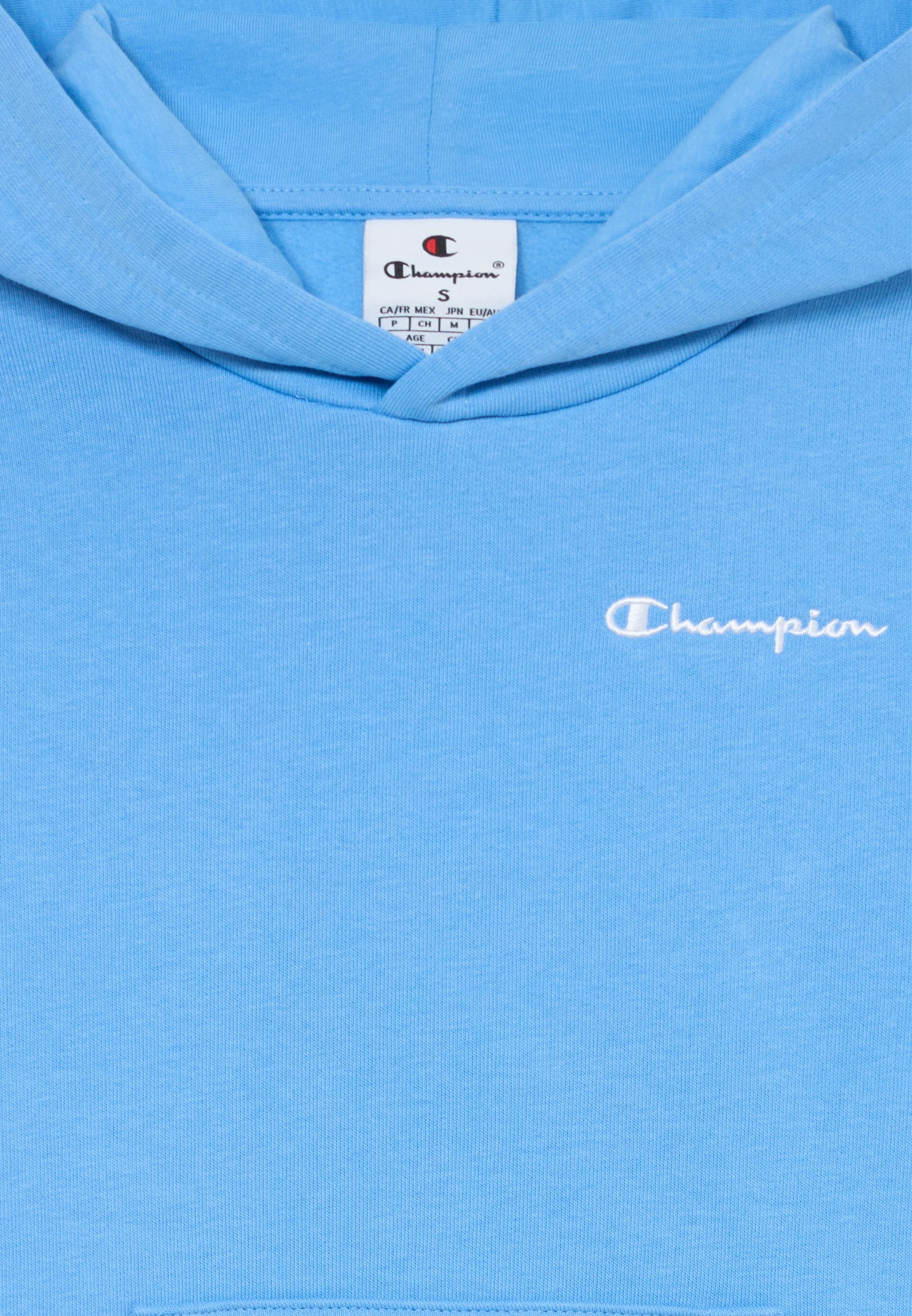 Sweat à capuche unisexe Champion ICONS CONTRAST - Bleu clair