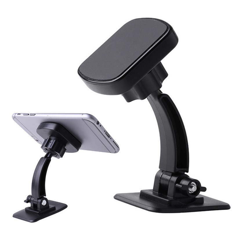 Car Phone Mount Magnetic 360 Degree Rotatable Phone Holder Adjustable Vehicle Phone Stand Universal