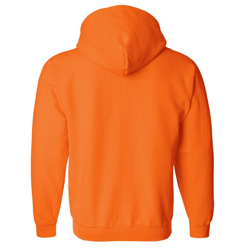 Sudadera Con Cremallera Y Capucha Modelo Blend Hombre Deporte/gimnasio Gildan (naranja