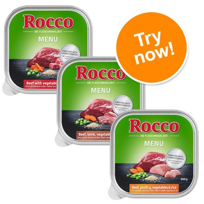 Rocco Trays blandet pakke 9 x 300 g