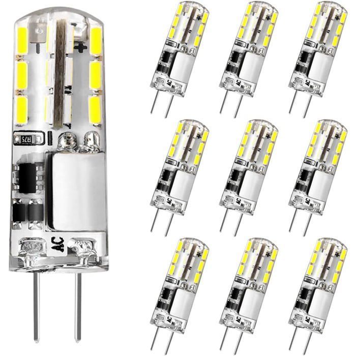 Bombilla LED G4 - NETBOAT - 12V - Blanco frío 6000K - 3W - Ahorro de energía