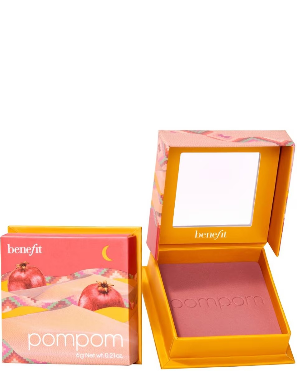 CUTIE CU PUDRĂ BENEFIT COSMETICS CU POMPONI PUDRĂ BLUSH WANDERFUL WORLD