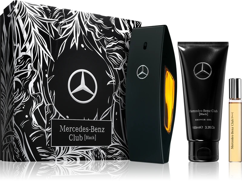 „Mercedes-Benz Club“ juodas dovanų rinkinys vyrams