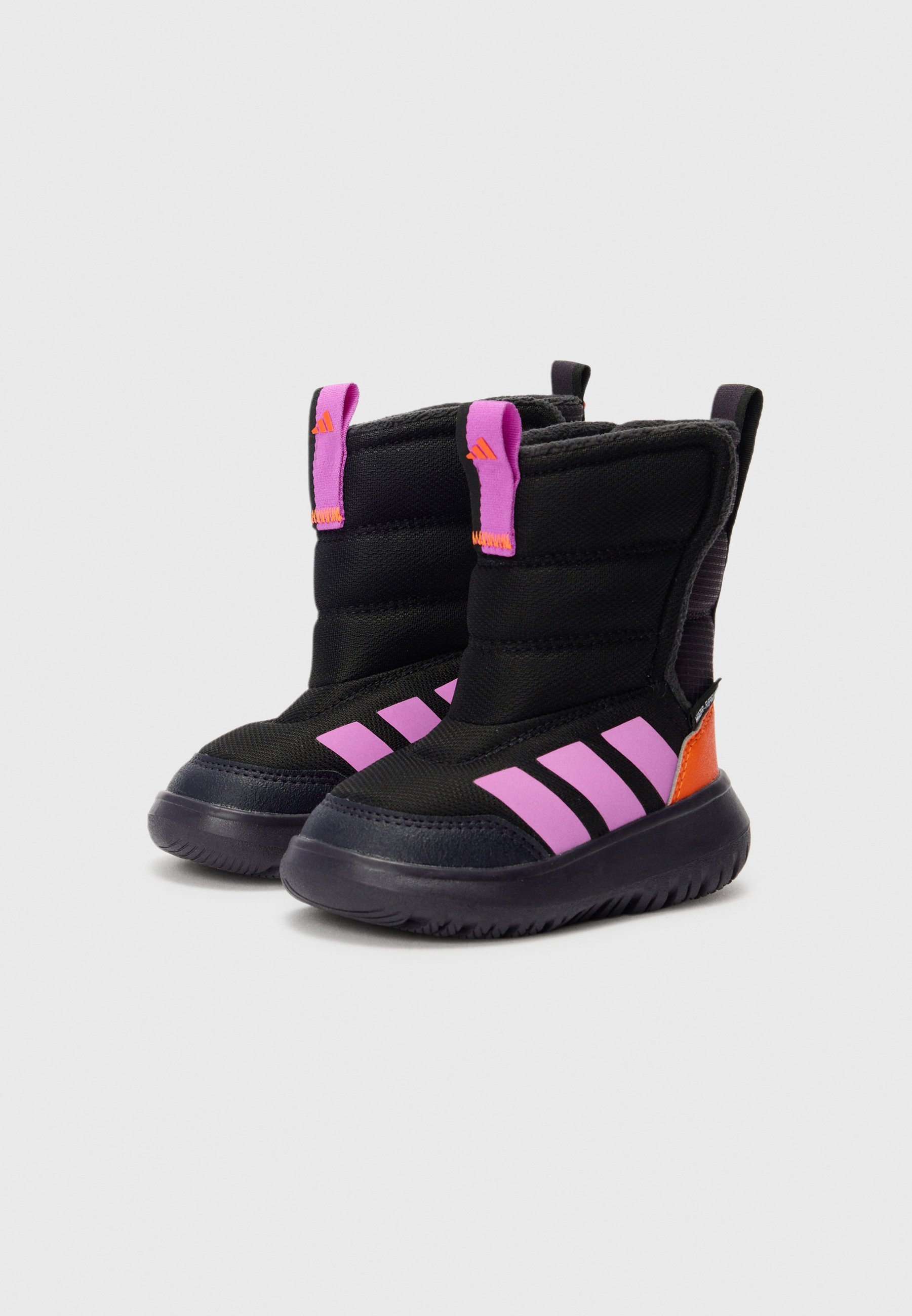 adidas Performance WINTERPLAY UNISEXE - Bottes d'hiver - Noir/Violet/Orange vif