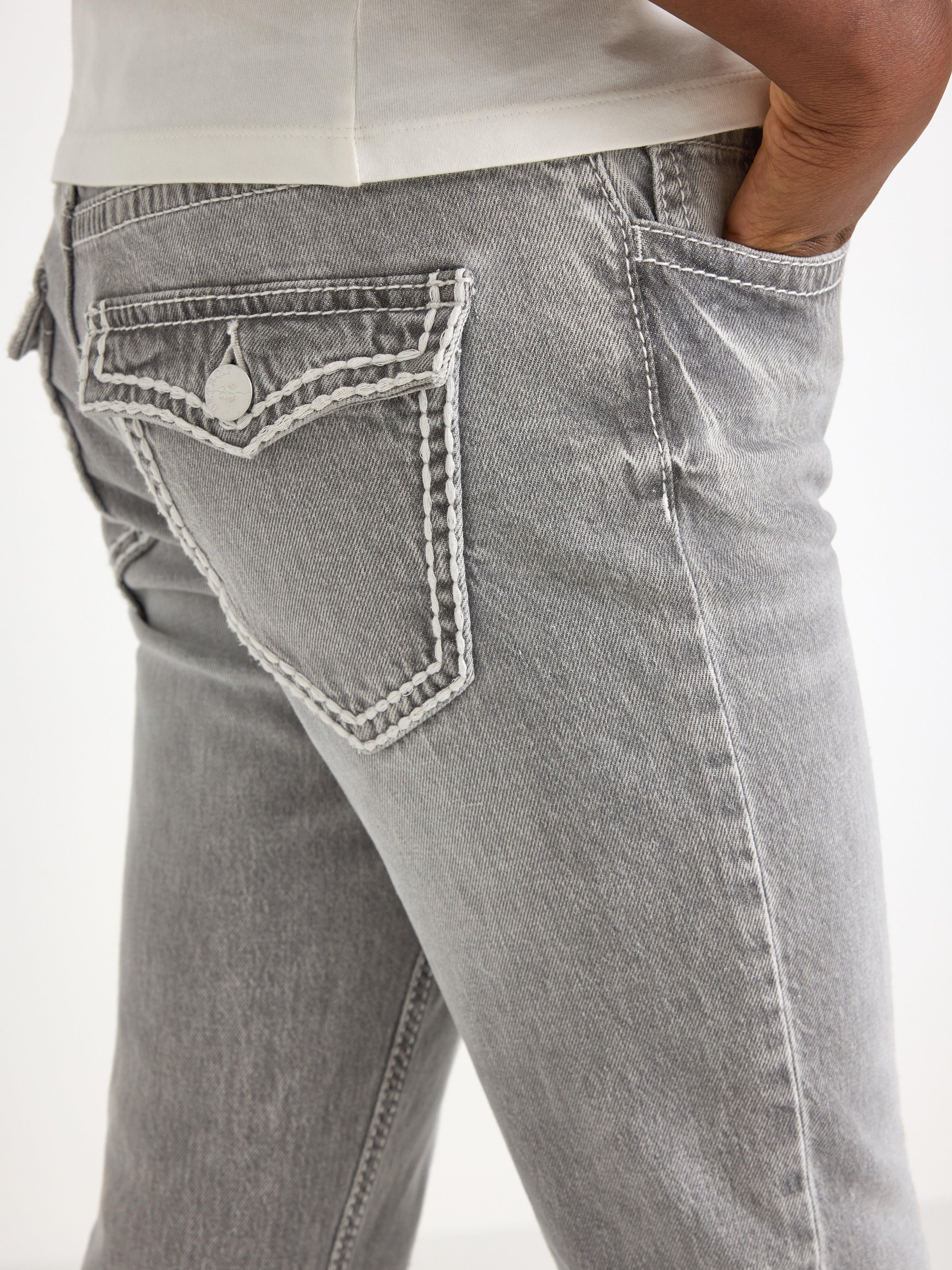 Pantalones vaqueros acampanados FREJA grises