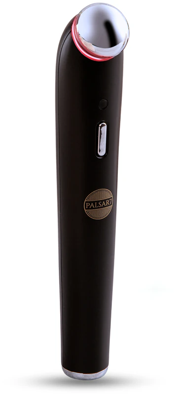 PALSAR7 Exklusives Set: Professionelle LED-Maske & Galvanisches Eisenset zum Top-Preis, Schwarz/Gold