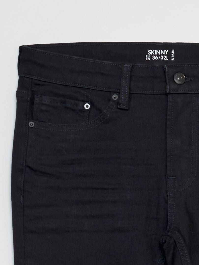 Calça Jeans Skinny - Tamanho 32 - PRETA
