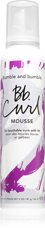 Mousse modeladora Bumble and bumble Bb. Curl para cabelos cacheados e ondulados.