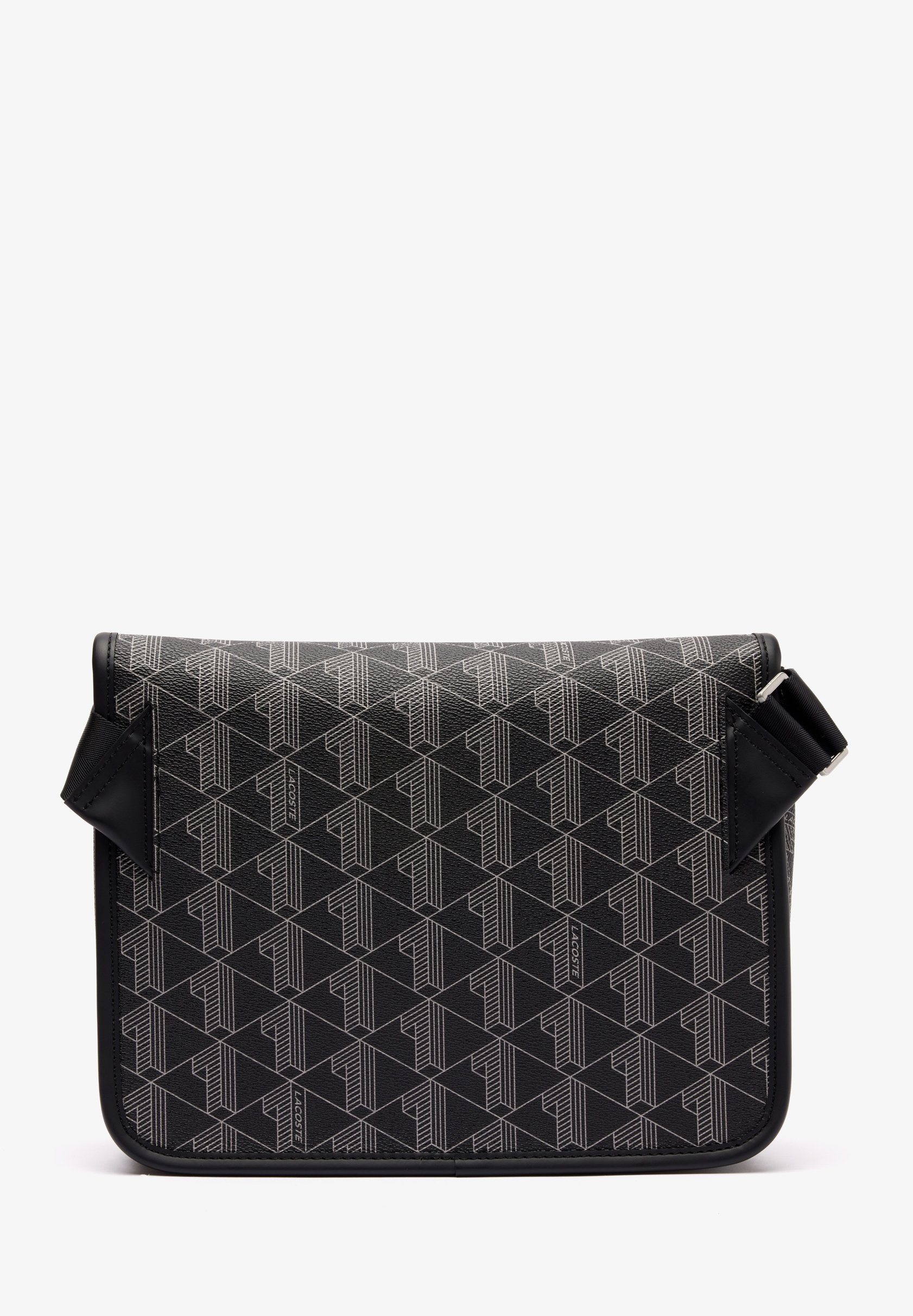 Lacoste THE BLEND UNISEX - Crossbodytas - monogram noir gris