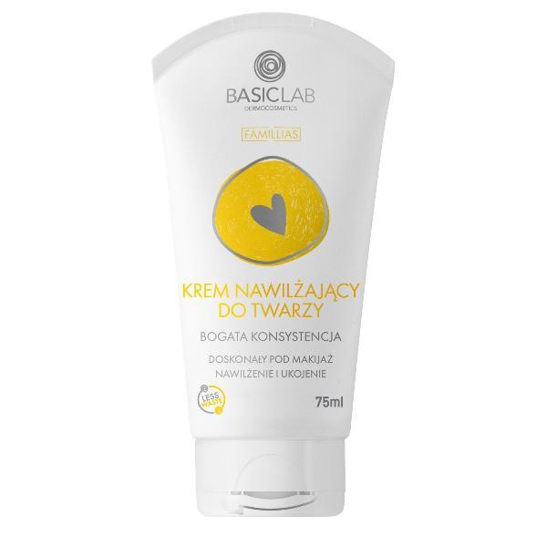 BasicLab Hidratáló arckrém. Gazdag textúrájú 75ml