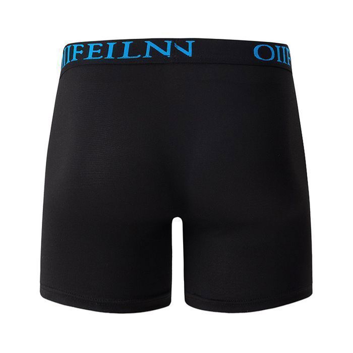 Paquete de 5 calzoncillos bóxer para hombre, de largo medio, suaves y transpirables, ligeros y elásticos, tallas grandes.