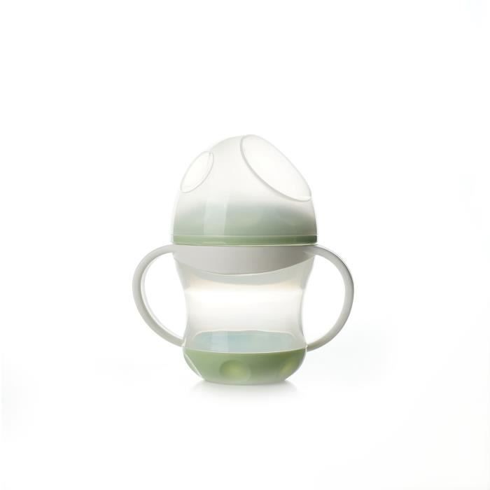 Leak-proof cup - THERMOBABY - Celadon Green - 180 ml - Ergonomic and hygienic