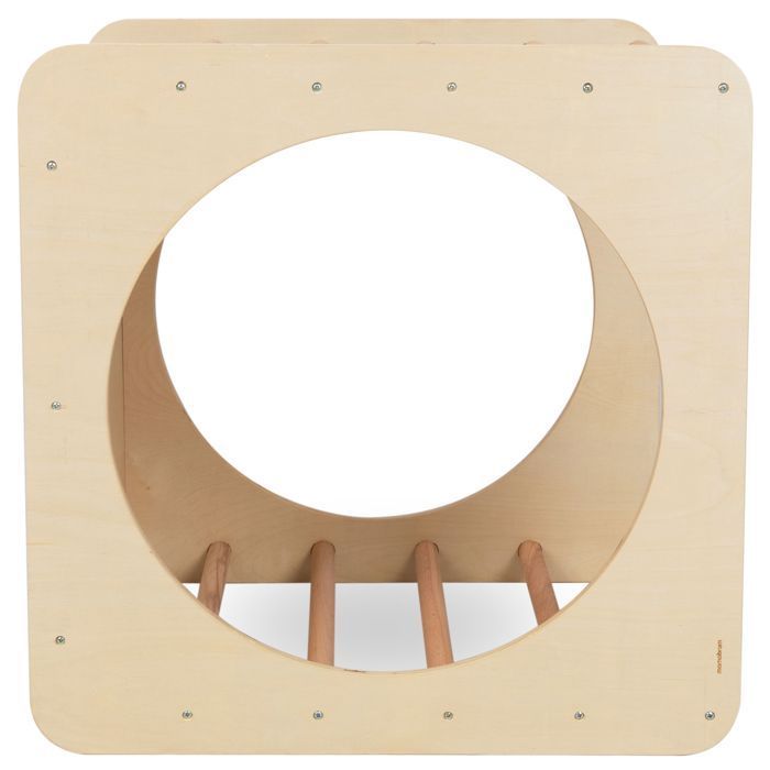 Wooden Climbing Cube - Montessori Toy - Rocking Toy - Indoor/Outdoor Use - Max 80 kg